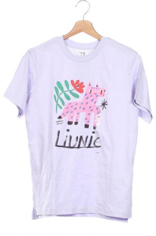 Kinder T-Shirt H&M, Größe 8-9y/ 134-140 cm, Farbe Lila, Preis 6,14 €