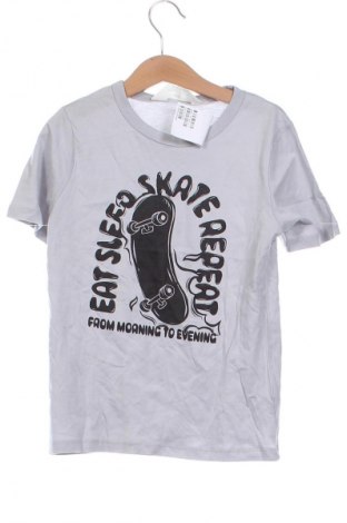 Kinder T-Shirt H&M, Größe 4-5y/ 110-116 cm, Farbe Grau, Preis € 6,02