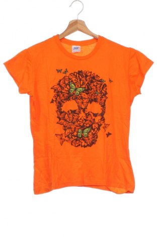 Kinder T-Shirt Jhk, Größe 15-18y/ 170-176 cm, Farbe Orange, Preis 3,99 €