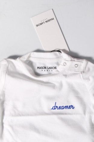 Παιδικό μπλουζάκι Maison Labiche, Μέγεθος 3-6m/ 62-68 εκ., Χρώμα Λευκό, Τιμή 9,99 €