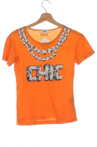 Dziecięcy T-shirt Moschino, Rozmiar 13-14y/ 164-168 cm, Kolor Pomarańczowy, Cena 30,99 zł