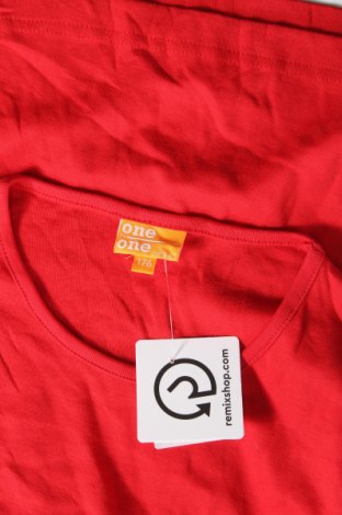 Kinder T-Shirt One By One, Größe 15-18y/ 170-176 cm, Farbe Rot, Preis 3,99 €