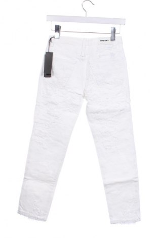 Dziecięce jeansy Diesel, Rozmiar 9-10y/ 140-146 cm, Kolor Biały, Cena 201,99 zł