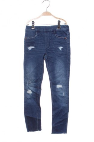 Blugi pentru copii H&M, Mărime 6-7y/ 122-128 cm, Culoare Albastru, Preț 22,99 Lei