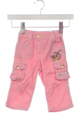 Pantaloni de catifea reiată, pentru copii Disney, Mărime 9-12m/ 74-80 cm, Culoare Roz, Preț 17,99 Lei