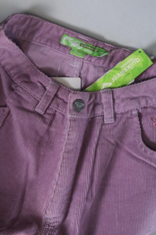 Pantaloni de catifea reiată, pentru copii Quiksilver, Mărime 9-10y/ 140-146 cm, Culoare Mov, Preț 93,99 Lei