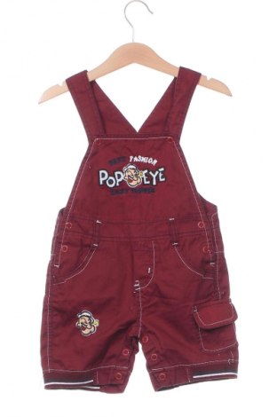 Kinder Overall, Größe 9-12m/ 74-80 cm, Farbe Rot, Preis 6,99 €