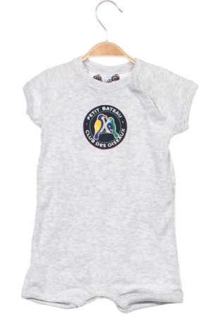 Kinder Overall Petit Bateau, Größe 9-12m/ 74-80 cm, Farbe Grau, Preis 8,79 €