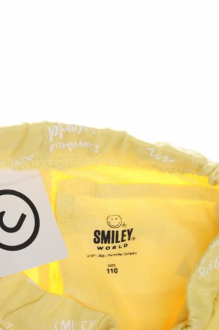 Детски къс панталон Smiley, Размер 3-4y/ 104-110 см, Цвят Жълт, Цена 5,99 лв.