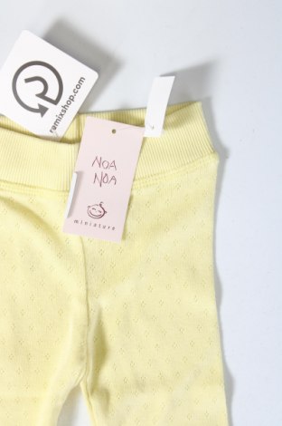 Dziecięce legginsy Noa Noa, Rozmiar 6-9m/ 68-74 cm, Kolor Żółty, Cena 65,99 zł