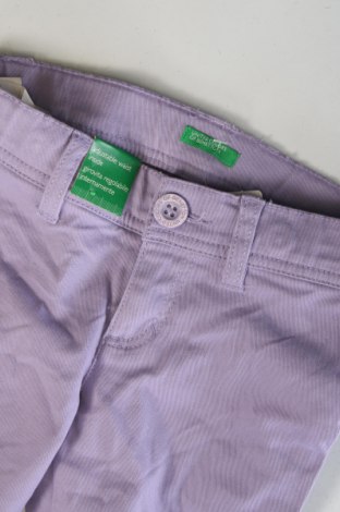 Pantaloni pentru copii United Colors Of Benetton, Mărime 4-5y/ 110-116 cm, Culoare Mov, Preț 27,99 Lei