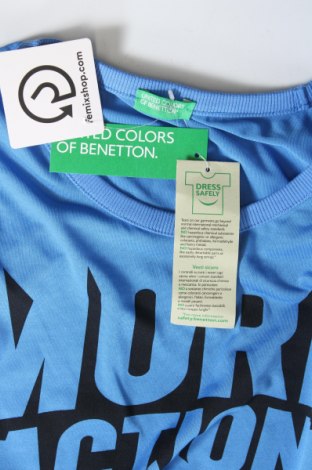 Maiou pentru copii United Colors Of Benetton, Mărime 13-14y/ 164-168 cm, Culoare Albastru, Preț 40,99 Lei