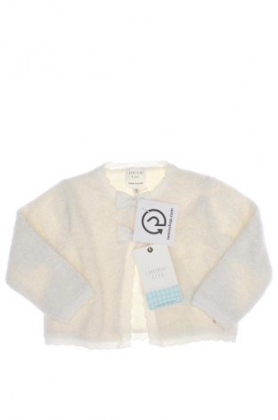 Kinder Strickjacke Carrement Beau, Größe 6-9m/ 68-74 cm, Farbe Weiß, Preis 13,49 €