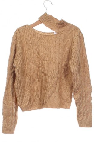 Kinderpullover SHEIN, Größe 8-9y/ 134-140 cm, Farbe Beige, Preis € 11,99