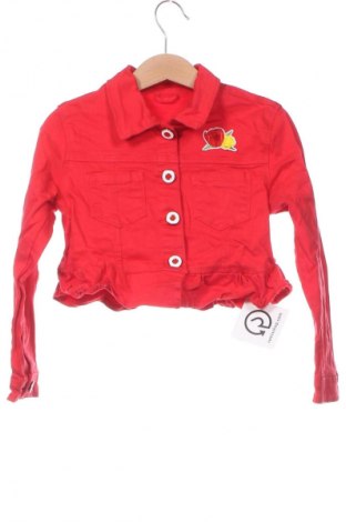 Kinder Jeansjacke, Größe 5-6y/ 116-122 cm, Farbe Rot, Preis € 10,49