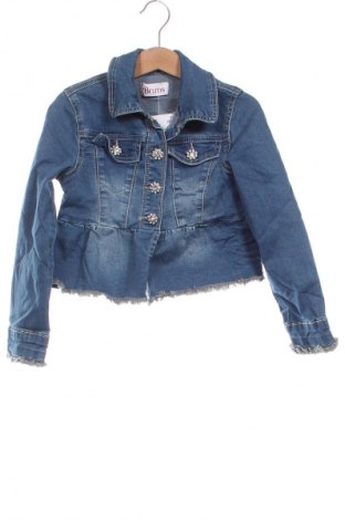 Kinder Jeansjacke Brums, Größe 5-6y/ 116-122 cm, Farbe Blau, Preis € 4,99