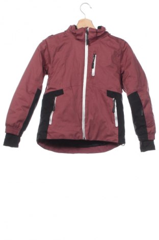 Kinderjacke für Wintersport Crivit, Größe 6-7y/ 122-128 cm, Farbe Aschrosa, Preis € 11,99