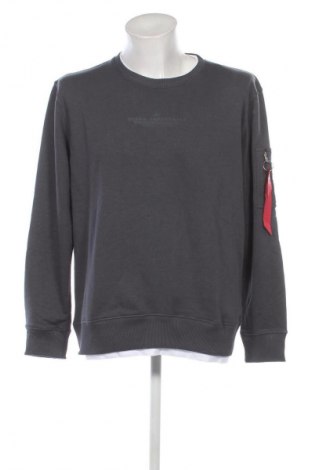 Męska bluzka Alpha Industries, Rozmiar L, Kolor Szary, Cena 273,99 zł