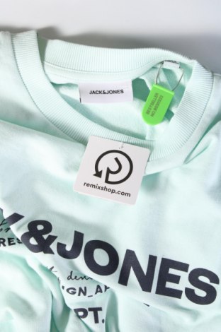 Ανδρική μπλούζα Jack & Jones, Μέγεθος L, Χρώμα Πράσινο, Τιμή 11,79 €