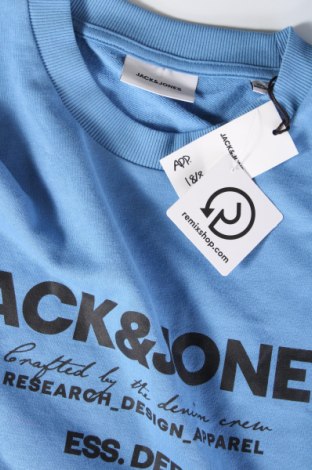 Ανδρική μπλούζα Jack & Jones, Μέγεθος L, Χρώμα Μπλέ, Τιμή 15,99 €