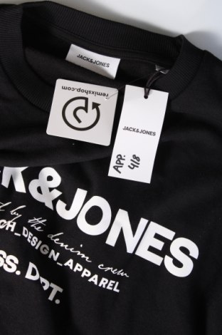 Ανδρική μπλούζα Jack & Jones, Μέγεθος L, Χρώμα Μαύρο, Τιμή 25,49 €