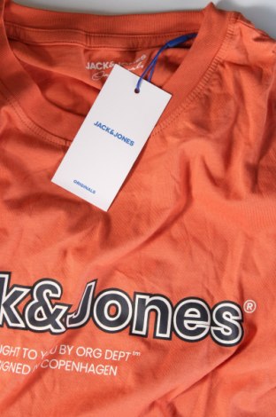 Ανδρική μπλούζα Jack & Jones, Μέγεθος L, Χρώμα Πορτοκαλί, Τιμή 16,99 €