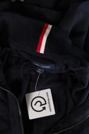 Jachetă tricotată de bărbați Tommy Hilfiger, Mărime L, Culoare Albastru, Preț 315,99 Lei