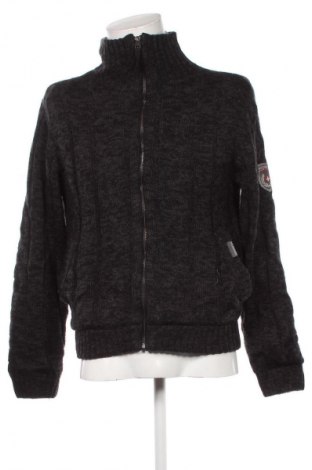 Herren Strickjacke Wildwasser, Größe M, Farbe Grau, Preis 14,99 €