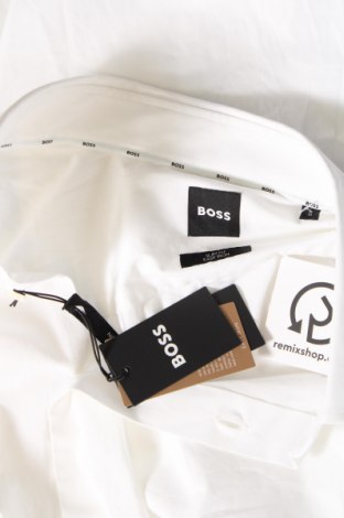 Herrenhemd BOSS, Größe L, Farbe Weiß, Preis € 78,49