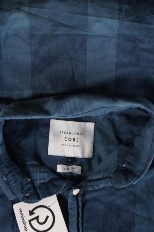 Pánská košile  Core By Jack & Jones, Velikost L, Barva Modrá, Cena  266,00 Kč