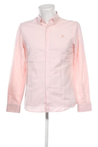 Herrenhemd Farah, Größe M, Farbe Rosa, Preis € 21,49