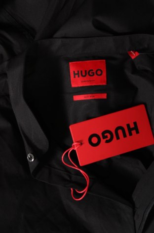 Ανδρικό πουκάμισο Hugo Boss, Μέγεθος S, Χρώμα Μαύρο, Τιμή 111,79 €