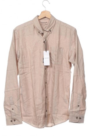 Herrenhemd Jack & Jones, Größe S, Farbe Beige, Preis € 12,99