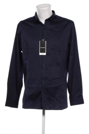 Herrenhemd Jack & Jones, Größe XXL, Farbe Blau, Preis 23,99 €