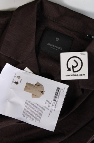 Pánská košile  Jack & Jones PREMIUM, Velikost L, Barva Hnědá, Cena  509,00 Kč