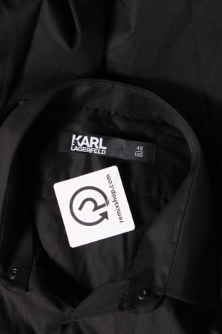 Cămașă de bărbați Karl Lagerfeld, Mărime XXL, Culoare Negru, Preț 639,99 Lei