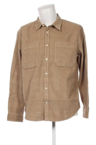 Herrenhemd Only & Sons, Größe L, Farbe Beige, Preis € 10,49