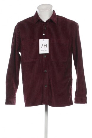 Herrenhemd Selected Homme, Größe L, Farbe Rot, Preis € 14,99