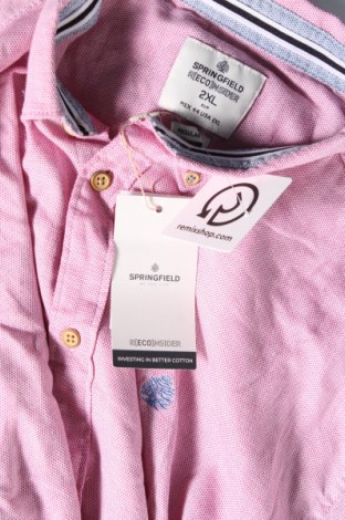 Herrenhemd Springfield, Größe XXL, Farbe Rosa, Preis € 39,99