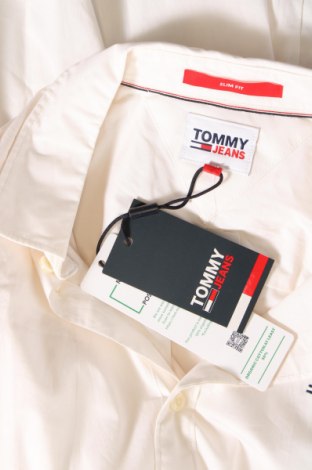 Męska koszula Tommy Jeans, Rozmiar M, Kolor ecru, Cena 227,99 zł