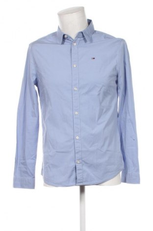 Herrenhemd Tommy Jeans, Größe M, Farbe Blau, Preis € 63,49