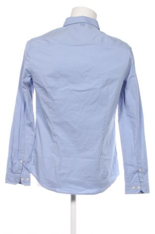 Herrenhemd Tommy Jeans, Größe M, Farbe Blau, Preis 63,49 €