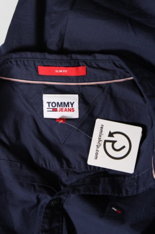 Мъжка риза Tommy Jeans, Размер XL, Цвят Син, Цена 140,29 лв.