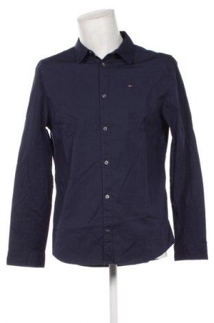 Cămașă de bărbați Tommy Jeans, Mărime XL, Culoare Albastru, Preț 207,99 Lei