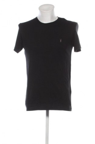 Męski T-shirt AllSaints, Rozmiar M, Kolor Czarny, Cena 124,99 zł