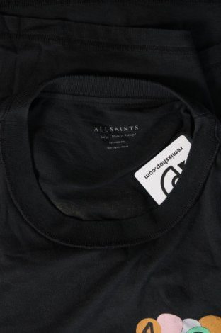 Tricou de bărbați AllSaints, Mărime L, Culoare Negru, Preț 236,99 Lei