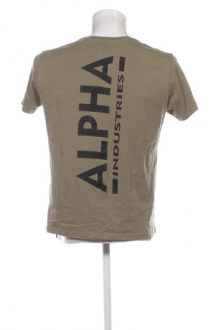 Pánske tričko  Alpha Industries, Veľkosť L, Farba Zelená, Cena  28,95 €