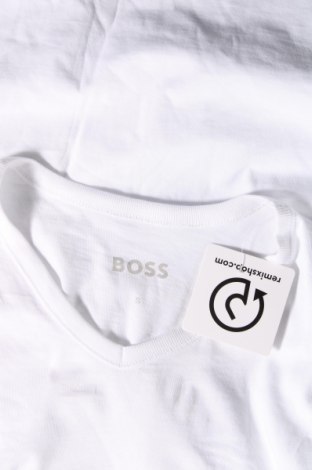 Męski T-shirt BOSS, Rozmiar S, Kolor Biały, Cena 121,99 zł