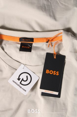 Ανδρικό t-shirt BOSS, Μέγεθος L, Χρώμα  Μπέζ, Τιμή 58,99 €