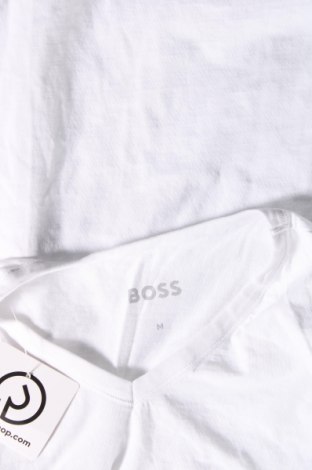 Ανδρικό t-shirt BOSS, Μέγεθος M, Χρώμα Λευκό, Τιμή 19,99 €